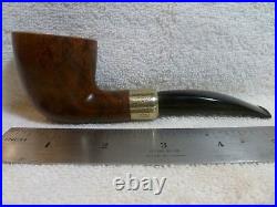0991, Brebbia, Topazio Silver, Tobacco Smoking Pipe, Estate, 00254
