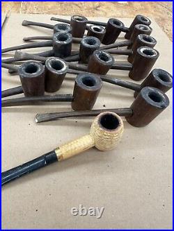 17 Smoking Pipe Lumberjack Tanganyika Meerschaum Corn Cob Tobacco Tanzania