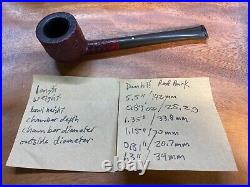 1972-73 Dunhill Redbark 2 463 F/T Pot Tobacco Pipe Estate Used Pre Smoked