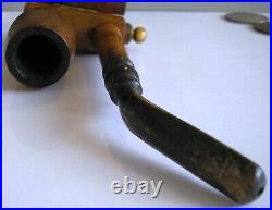 2 Unique Vintage Smoking Pipes Brevete Sgdg S. G. D. G. And German Soldier