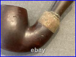 2 Vintage Wood Pipes Bruyere & Sasieni Bent Smoking Pipe Free Ship