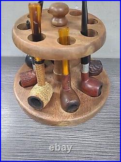 20+ pipe vintage estate pipe smoking collection yello-bowl frank dr grabow