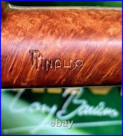 2013 Rinaldo Titania Yyyy High Grade Italian Briar Estate Smoking Pipe Big! Mint
