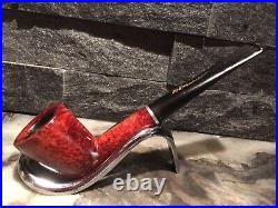 2nd Chance! INSANE TRIPLE GRAIN! TOBACCO ESTATE BRIAR PIPE FLAME BIRDSEYE