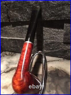 2nd Chance! INSANE TRIPLE GRAIN! TOBACCO ESTATE BRIAR PIPE FLAME BIRDSEYE