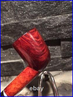 2nd Chance! INSANE TRIPLE GRAIN! TOBACCO ESTATE BRIAR PIPE FLAME BIRDSEYE