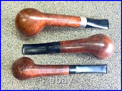 3 Pipes Bundle AMPHORA / ORLIK / RINALDO Smoking Estate Pipes / Pfeifen