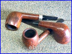 3 Pipes Bundle AMPHORA / ORLIK / RINALDO Smoking Estate Pipes / Pfeifen