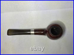 4 Vintage Tobacco Smoking Pipes And 6-pipe Wood Stand Holder Vtg Medicos, Tuffy