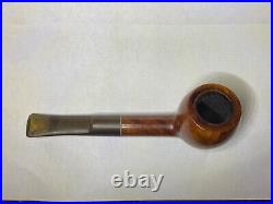 4 Vintage Tobacco Smoking Pipes And 6-pipe Wood Stand Holder Vtg Medicos, Tuffy