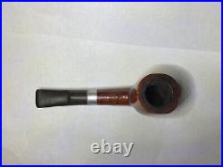 4 Vintage Tobacco Smoking Pipes And 6-pipe Wood Stand Holder Vtg Medicos, Tuffy