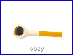 Altinay Block Meerschaum 22 High End Billiard Pot Turkey Estate Smoking Pipe