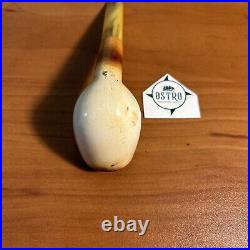 Andreas Bauer Block Meerschaum, Billiard, Original Case, Vintage Estate Pipe