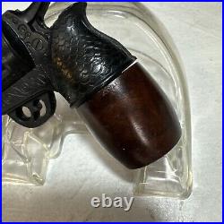 Antique Colt Revolver Style Smoking Gun Pipe -Unique & Interesting Pipe