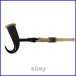 Antique Vintage Horn shape looking smoking pipe