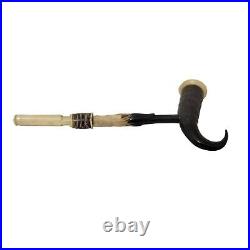 Antique Vintage Horn shape looking smoking pipe