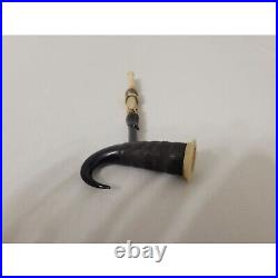 Antique Vintage Horn shape looking smoking pipe