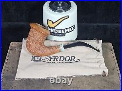 Ardor Urano 2007 Calabash Rusticated Tobacco Smoking Pipe