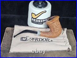 Ardor Urano 2007 Calabash Rusticated Tobacco Smoking Pipe