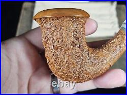 Ardor Urano 2007 Calabash Rusticated Tobacco Smoking Pipe