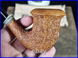 Ardor Urano 2007 Calabash Rusticated Tobacco Smoking Pipe