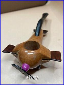Awesome Antique Airplane Tobacco Smoking Pipe Nice Gift