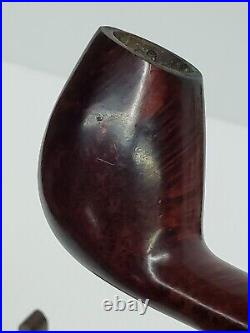 Baring Inter Bent Billiard Tobacco Smoking Pipe No. 906 Wood Handmade Denmark