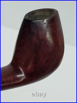 Baring Inter Bent Billiard Tobacco Smoking Pipe No. 906 Wood Handmade Denmark