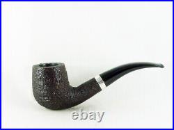 Briar pipe Dunhill Shell Briar 5102 silver pfeife Tobacco pipe smoked estate