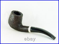 Briar pipe Dunhill Shell Briar 5102 silver pfeife Tobacco pipe smoked estate