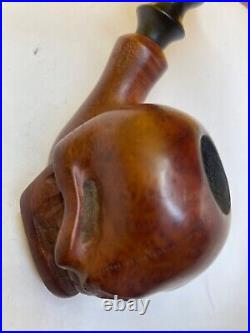 Butz Choquin St Claude France Skull BriarTobacco Smoking Pipe Nice Gift