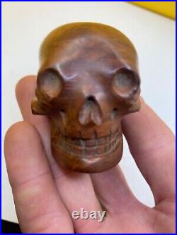 Butz Choquin St Claude France Skull BriarTobacco Smoking Pipe Nice Gift