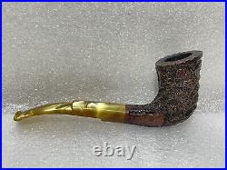 Caminetto Business No. 156 KS Bent Dubin Handmade Italy Cucciago Smoking Pipe
