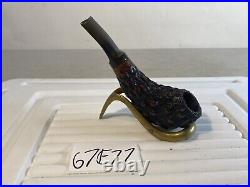 Caveman 8546 Italy Tobacco Smoking Pipe Vintage 67E77