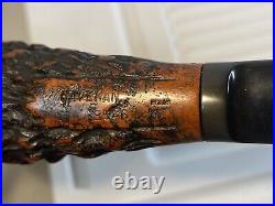 Caveman 8546 Italy Tobacco Smoking Pipe Vintage 67E77