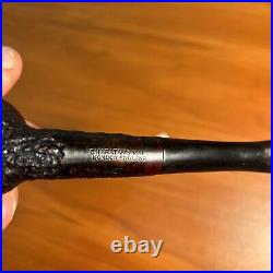 Charatan's Make, #4420, Sandblasted Billiard W Box, Vintage Estate Pipe