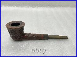 Charatan's Make Free Hand Relief Sandblasted Dublin Smoking Tobacco Pipe