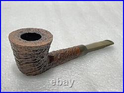 Charatan's Make Free Hand Relief Sandblasted Dublin Smoking Tobacco Pipe