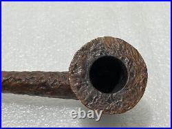 Charatan's Make Free Hand Relief Sandblasted Dublin Smoking Tobacco Pipe