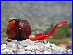 Charles Lee Chucky Ray Briar Wood Tobacco Smoking Pipe by Oguz Simsek