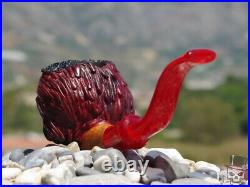 Charles Lee Chucky Ray Briar Wood Tobacco Smoking Pipe by Oguz Simsek