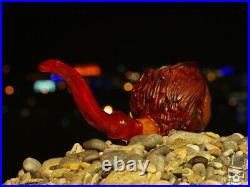 Charles Lee Ray Chucky Briar Wood Tobacco Smoking Pipe by Oguz Simsek