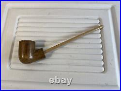 Civil War Tobacco Smoking Clay Pipe Vintage 40E62