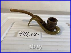 Civil War Tobacco Smoking Clay Pipe Vintage 44E62