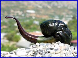 Cthulhu Octopus Monster Briar Wood Tobacco Smoking Pipe Bust By Oguz Simsek