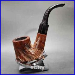 Custombilt Rusticated Oom Paul Estate Briar Pipe, American Estates