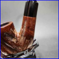 Custombilt Rusticated Oom Paul Estate Briar Pipe, American Estates