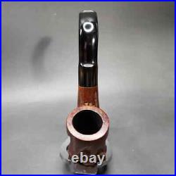 Custombilt Rusticated Oom Paul Estate Briar Pipe, American Estates