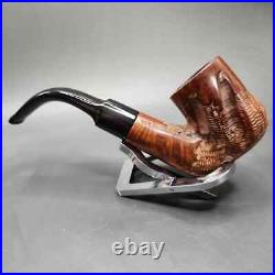 Custombilt Rusticated Oom Paul Estate Briar Pipe, American Estates