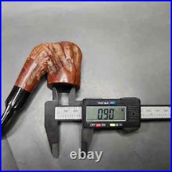 Custombilt Rusticated Oom Paul Estate Briar Pipe, American Estates